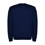 Pull pour enfants en coton et polyester en tricot 280 g/m² Roly couleur bleu marine deuxième vue arrière