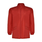 Coupe-vent en polyester unisexe avec col montant 70 g/m² Roly couleur rouge