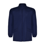 Coupe-vent en polyester unisexe avec col montant 70 g/m² Roly couleur bleu marine