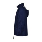 Coupe-vent en polyester unisexe avec col montant 70 g/m² Roly couleur bleu marine vue latérale