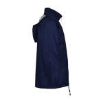 Coupe-vent en polyester unisexe avec col montant 70 g/m² Roly couleur bleu marine deuxième vue latérale