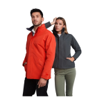 Veste publicitaire imperméable unisexe en 100% polyester 400 g/m² Roly couleur bleu marine image nature morte 2