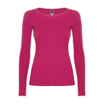 T-shirt floqué pour femme en 100% coton en tricot 160 g/m² Roly couleur fuchsia