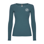 T-shirt floqué pour femme en 100% coton en tricot 160 g/m² Roly vue impression sérigraphique