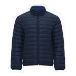 Veste matelassée avec logo en 100% polyester pour homme 290 g/m² Roly couleur bleu marine