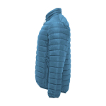 Veste matelassée avec logo en 100 % polyester pour homme 290 g/m² Roly couleur bleu ciel vue latérale