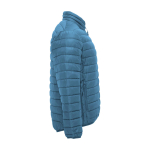 Veste matelassée avec logo en 100 % polyester pour homme 290 g/m² Roly couleur bleu ciel deuxième vue latérale