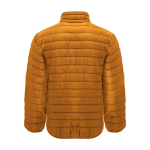 Veste matelassée avec logo en 100 % polyester pour homme 290 g/m² Roly couleur jaune foncé deuxième vue arrière