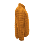 Veste matelassée avec logo en 100 % polyester pour homme 290 g/m² Roly couleur jaune foncé deuxième vue latérale