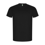 T-shirt pour entreprise 100% coton biologique pour homme 160 g/m² Roly couleur noir