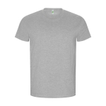T-shirt pour entreprise 100% coton biologique pour homme 160 g/m² Roly couleur gris clair chiné