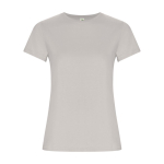 T-shirt personnalisable 100% coton biologique pour femme 160 g/m² Roly couleur gris clair