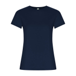 T-shirt personnalisable 100% coton biologique pour femme 160 g/m² Roly couleur bleu marine