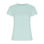 T-shirt personnalisable 100% coton biologique pour femme 160 g/m² Roly couleur vert menthe
