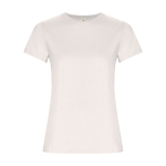 T-shirt personnalisable 100% coton biologique pour femme 160 g/m² Roly couleur blanc cassé