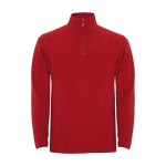 Pull publicitaire micropolaire 100% polyester pour homme 155 g/m² Roly couleur rouge