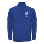 Pull publicitaire micropolaire 100% polyester pour homme 155 g/m² Roly avec zone d'impression