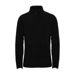 Pull avec logo micropolaire 100% polyester pour femme 155 g/m² Roly couleur noir