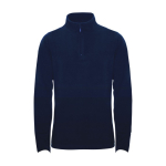 Pull avec logo micropolaire 100% polyester pour femme 155 g/m² Roly couleur bleu marine