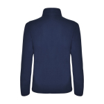 Pull avec logo micropolaire 100% polyester pour femme 155 g/m² Roly couleur bleu marine deuxième vue arrière