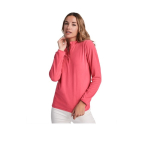 Pull avec logo micropolaire 100% polyester pour femme 155 g/m² Roly couleur bleu marine image nature morte