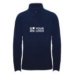 Pull avec logo micropolaire 100% polyester pour femme 155 g/m² Roly avec zone d'impression