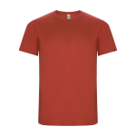 T-shirt technique en 50% polyester recyclé pour enfants 135 g/m² Roly couleur rouge