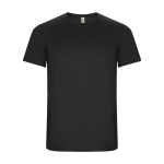 T-shirt technique en 50% polyester recyclé pour enfants 135 g/m² Roly couleur gris graphite