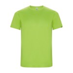 T-shirt technique en 50% polyester recyclé pour enfants 135 g/m² Roly couleur vert lime