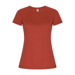 T-shirt technique en 50% polyester recyclé pour femme 135 g/m² Roly couleur rouge