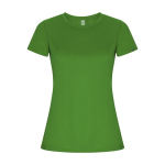 T-shirt technique en 50% polyester recyclé pour femme 135 g/m² Roly couleur vert pomme