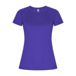 T-shirt technique en 50% polyester recyclé pour femme 135 g/m² Roly couleur violet