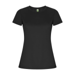 T-shirt technique en 50% polyester recyclé pour femme 135 g/m² Roly couleur gris graphite