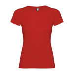 T-shirt avec logo 100% coton en tricot pour femme 155 g/m² Roly couleur rouge