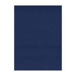 Plaid en polyester recyclé fabriqué en UE 110 x 150 cm 290 g/m2 couleur bleu première vue