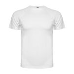 T-shirt technique en tricot piqué polyester pour homme 150 g/m² Roly couleur blanc