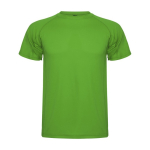T-shirt technique en tricot piqué polyester pour homme 150 g/m² Roly couleur vert pomme