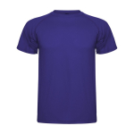 T-shirt technique en tricot piqué polyester pour homme 150 g/m² Roly couleur violet