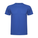 T-shirt technique en tricot piqué polyester pour homme 150 g/m² Roly couleur bleu roi