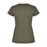 T-shirt technique avec logo en tricot piqué pour femme 150 g/m² Roly deuxième vue arrière