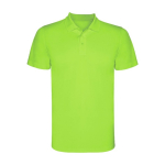 Polo technique en tricot piqué polyester pour homme 150 g/m² Roly couleur vert lime