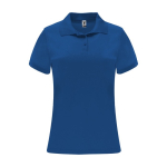 Polo technique en tricot piqué polyester 150 g/m² pour femme Roly couleur bleu roi