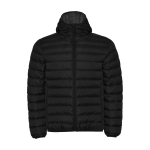 Veste personnalisable matelassée en polyester pour homme 290 g/m² Roly couleur noir