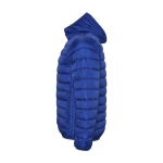 Veste personnalisable matelassée en polyester pour homme 290 g/m² Roly couleur bleu électrique vue latérale