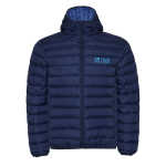 Veste personnalisable matelassée en polyester pour homme 290 g/m² Roly avec zone d'impression