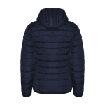 Veste matelassée en polyester avec capuche pour femme 290 g/m² Roly couleur bleu marine deuxième vue arrière