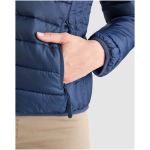 Veste matelassée en polyester avec capuche pour femme 290 g/m² Roly couleur taupe vue détail 1