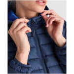 Veste matelassée en polyester avec capuche pour femme 290 g/m² Roly couleur taupe vue détail 2
