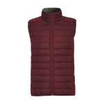 Gilet isolant en polyester avec effet duvet pour homme 290 g/m² Roly couleur bordeaux