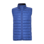 Gilet isolant en polyester avec effet duvet pour homme 290 g/m² Roly couleur bleu électrique